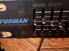 Furman St-215 2-channel Rackmount Equalizer W  Bypass  Aux In out  Black