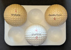 Vtg Lot - Signature Golf Balls - Gene Sarazen - Chandler Harper - Walter Burkemo