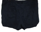 Maurices Navy Blue Linen Blend Casual Shorts Womens Size 12