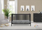 Delta Children Heartland 4-in-1 Convertible Crib  Black