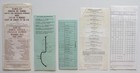 Lot Of 5 Vintage 1960s Public Service Of New Jersey Psnj Bus Timetables Cape May