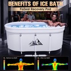Xl 130 Gal Ice Bath Tub For Cold Plunge 2025 Large Oval Ice Bath Tubs For Ath   