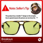 Retro Aviator Sunglasses For Women Men Trendy Classic 70s Square Aviator Sun    