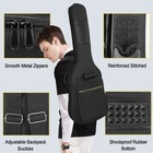 39 Inch Electric Guitar Bag 7mm Padding Waterproof Electric Guitar Case