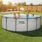 Bestway Steel Pro Max 14 x48  Round Above Ground Swimming Pool With Pump   Cover