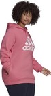 Adidas Loungewear Sweater Essentials Logo Fleece Hoodie H10140 - Pink