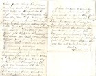 Original Civil War Period 1863 Letter From Woodstock To Atlanta  Ga