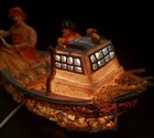 Vintage Ship Lamp Fisherman   s Feast Nautical Collectible Halifax Nova Scotia 11 