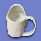 Vintage Ceramic Boob Breast Novelty Sipper Coffee Cup Mug Nipple Spout Creamer