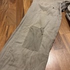 Vintage 50s Penneys Big Mac Boatsail Twill Chino Work Pants Boro Hand Patched   