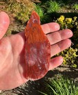 Collector Flame Agate Slab  41 Grams  Lapidary specimen