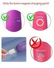 5mm Magnetic Usb Fast Charging Cable Cord For Massager  Charger    
