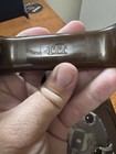 Vintage Chocolate Brown Itt Rotary Dial Phone Tested Working