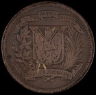 Dominican Republic - 1 2 Peso - 1944 - Km 21 - J