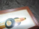 Vintage Falstaff Beer Indy 500 Ford Lotus Framed Sign Read