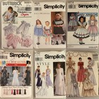 Mixed Lot Uncut Vtg 68 Sewing Patterns Plus Sz Costume Reenactment Vogue Wedding