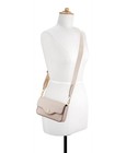Nine West Nalini Flap Crossbody Small Cement