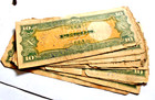 10 X Japanese Government 10 Peso Philippines Occupation Bank Note s Ww11