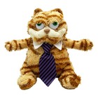 11  The Sir Tabby Cat Plush     Funny Fat Orange Stuffed Animal W Tie   Sunglases