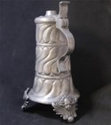 Antique Pewter Historismus Large Footed Serving Beer Stein Tankard C 1880