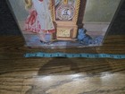 Kids   Grandfather Clock Machine Cotton Johnson Vt Victorian Repro Tin Sign