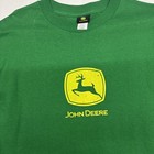 John Deere Men   s Large Long Sleeve Green Official John Deere Apparel Logo