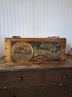 Smith s Hanover Crackers Wooden Advertising Sign Box Hanover Nh Vintage Bakery