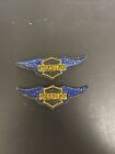  2  Nos Unused 1970s Husqvarna Motorcycles Get Embroidered Wings Patch 4   