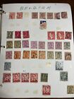 Worldwide Stamps Hinged On Thick Pages - Hundreds From Various Countries