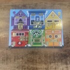 Melissa   Doug Wooden Activity Puzzle Toy - 6 Latches Board  3785
