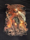 Wwe Drew Mcintyre Kneel To The Steel Authentic T-shirt Mens Size Xl Black