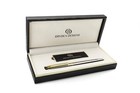 Dryden Designs Fountain Pen  Medium Nib 1 Count  pack Of 1   Metallic Silver
