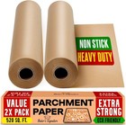 Unbleached Baking Parchment Paper - 2-pack  520 Sq Ft  Non-stick  Eco-friendly