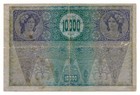 Austria Banknote 10 000 Kronen 1920 F  Choice Fine