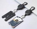 New Retractable Badge Holder Clip Heavy Duty Carabiner Fast Shipping