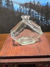 Vintage Antique Apothecary Jar  Or Perfume Bottle Old Glass