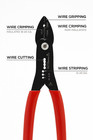 4   in   1 Wire Pliers   Crimper  Stripper  Cutter   Gripper   10   22 Awg