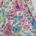 Vtg Oshkosh B   gosh Baby B Flower Floral Corduroy Bubble Romper Jumper 3t Toddler