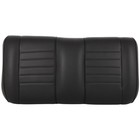 Black Golf Cart Front Cushion Set Fits E-z-go Rxv Golf Cart Front Seat Kit New
