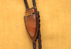 Vintage Agate Arrowhead Wester Bolo Tie