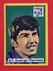Beatles Matchbox Vlinder Labels 1964 Cards Set Of 4 Mccartney Lennon Harrison 