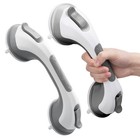 Heavy Duty 12  Suction Grab Bars For Bathtubs   Showers - Removable Safety Handr