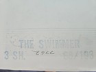 1968  the Swimmer  41x81  Folded 3 Sheet  - Burt Lancaster