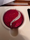 Rare Vintage 2003 Estee Lauder Enchanted Crystals Jeweled Powder Compact
