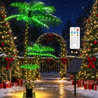 6ft Led Christmas Palm Tree  Light Up Tropical Tree  Decor For Pool Luau Party