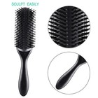 Hair Brush Comb Set Paddle Brush Detangle Hair Brush And Black Combs Men Women