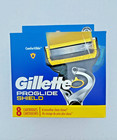 Gillette Proglide Shield Razor 8 Refill Cartridge Lot Of 2 - 16 Total New Sealed