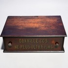 Antique Oakville Ultra Pins Sewing Spool Cabinet Mercantile Store Display Case