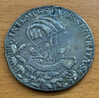 Hungary 18th Century Silver 28 Gram Medallic Thaler St  George  Kremnitz Mint
