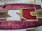Matt Leinart 2007 Ultimate Materials Gold Authentic Game Worn Jersey Card  30 99